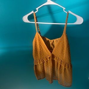 s 🏷️ yellow shein top